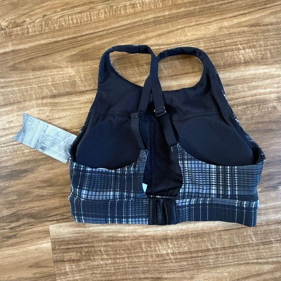 Stori Endurance Bra Plaid Size 4 NWT - Picture 2 of 4